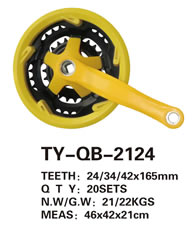 Chainwheel & Crank TY-QB-2124